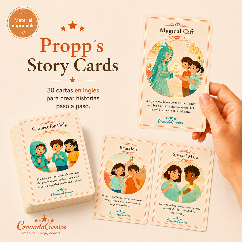 Pack Propp´s Story Cards. A Story Lab